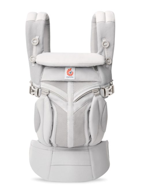 Ergobaby Omni 360 Cool Air Mesh Hordozó: - Pearl Grey / Gyöngy szürke