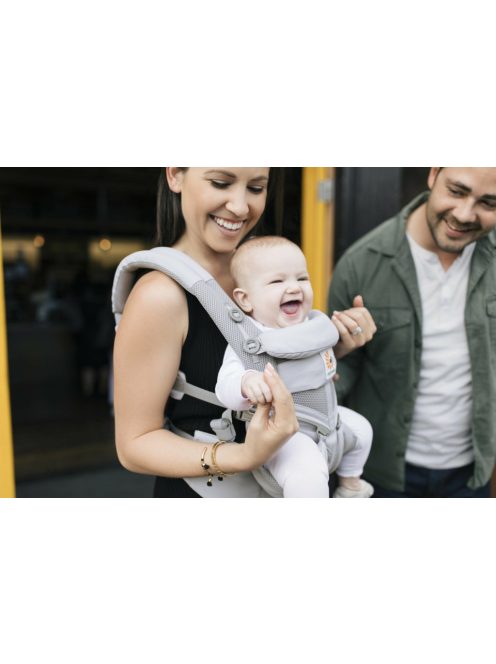 Ergobaby Omni 360 Cool Air Mesh Hordozó: - Onyx Black / Fekete