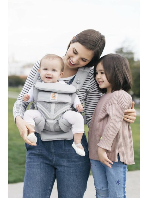 Ergobaby Omni 360 Cool Air Mesh Hordozó: - Onyx Black / Fekete