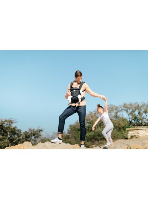 Ergobaby Omni 360 Cool Air Mesh Hordozó: - Pearl Grey / Gyöngy szürke