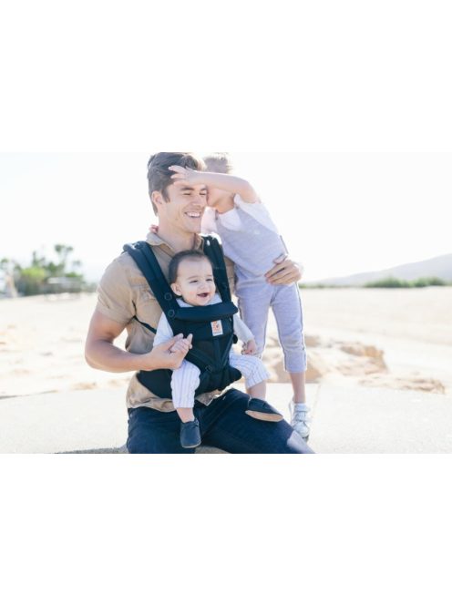 Ergobaby Omni 360 Cool Air Mesh Hordozó: - Pearl Grey / Gyöngy szürke