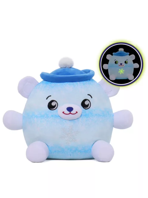 Dream Beams Alvós plüss figura 18 cm - Mike a jegesmedve