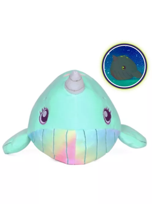 Dream Beams Alvós plüss figura 18 cm - Nickie a narvál