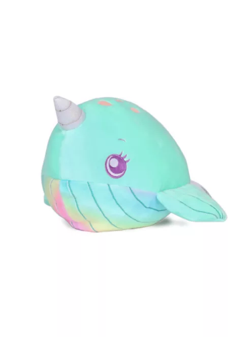 Dream Beams Alvós plüss figura 18 cm - Nickie a narvál