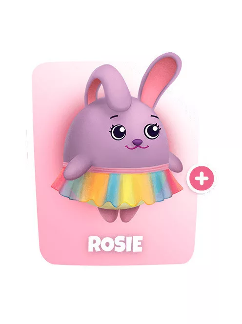 Dream Beams Alvós plüss figura 30 cm - Rosie a nyuszi