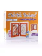 OB Baby Handprint agyag lenyomatkészítő kerettel - Brown