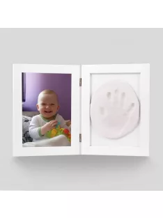 OB Baby Handprint agyag lenyomatkészítő kerettel - White