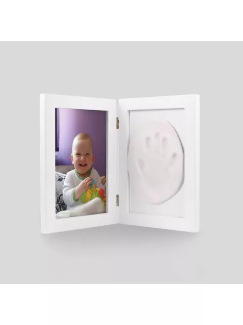 OB Baby Handprint agyag lenyomatkészítő kerettel - White