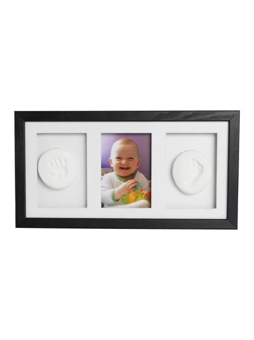 OB Baby Handprint agyag lenyomatkészítő három kerettel - Natural