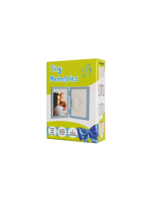 OB Baby Handprint agyag lenyomatkészítő kerettel - Blue
