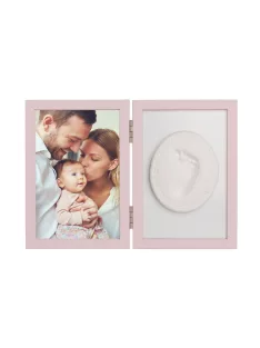OB Baby Handprint agyag lenyomatkészítő kerettel - Pink