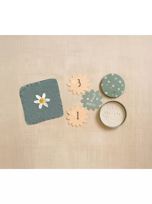 Petit Artichaut Születési ajándékszett - Daisy Blue