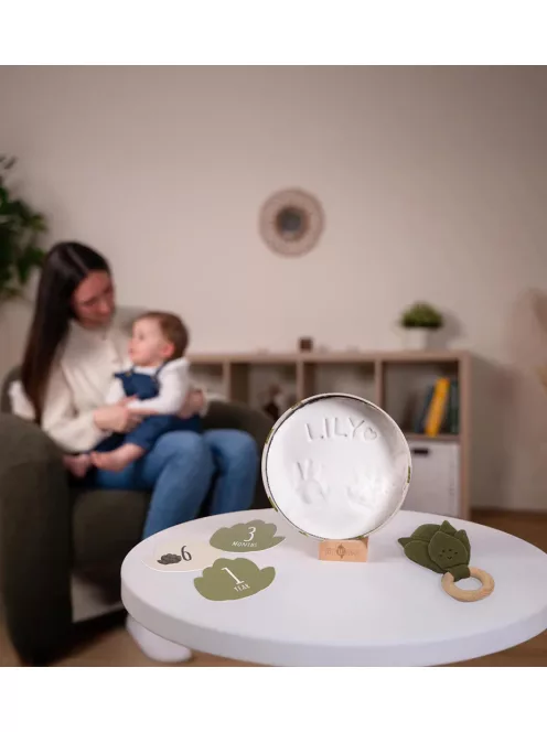 Petit Artichaut Születési ajándékszett - Daisy Beige