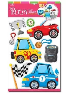 SLK 3D szobadekoráció - Cars