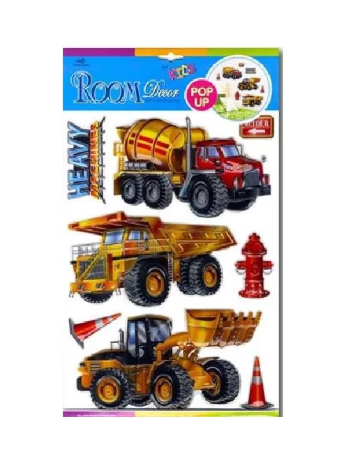 SLK 3D szobadekoráció - Trucks 1
