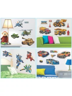 SLK 3D szobadekoráció - Trucks 1