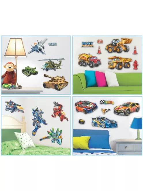 SLK 3D szobadekoráció - Trucks 1