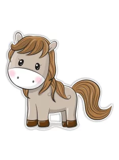 SRP Kétréteges faldekoráció - Horse