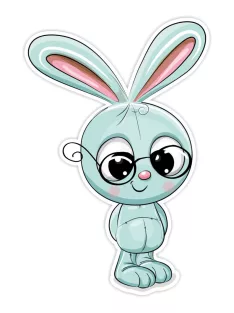 SRP Kétréteges faldekoráció - Rabbit