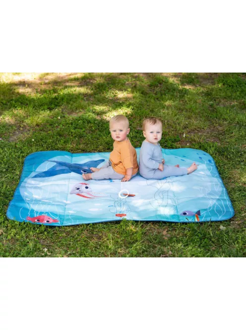 Tiny Love XL kültéri piknik-szőnyeg 140x113 cm - Treasure the Ocean