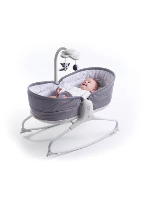 Tiny Love Tiny Rocker pihenőszék kupolával - Heather Grey