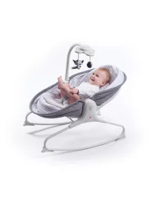 Tiny Love Tiny Rocker pihenőszék kupolával - Heather Grey