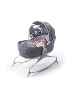   Tiny Love Cozy Tiny Rocker pihenőszék kupolával - Heather Grey