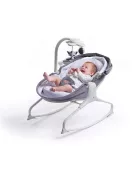 Tiny Love Cozy Tiny Rocker pihenőszék kupolával - Heather Grey