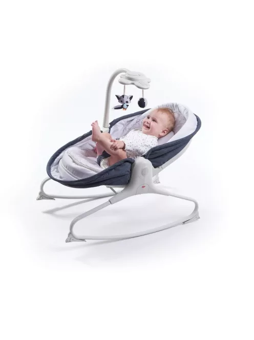 Tiny Love Tiny Rocker pihenőszék kupolával - Denim