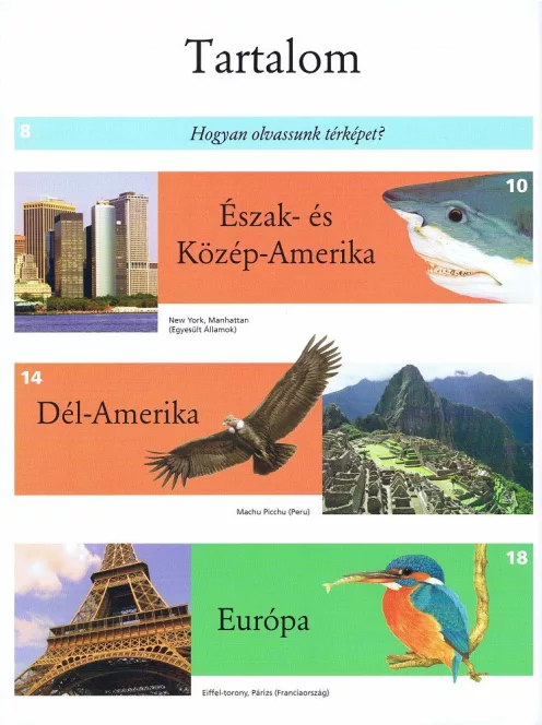 Képes atlasz gyermekeknek - Állatok a világban