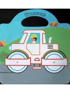 Táskás kifestő matricákkal - Munkagépek