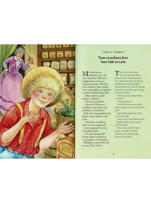 Klasszikusok magyarul-angolul: Tom Sawyer kalandjai