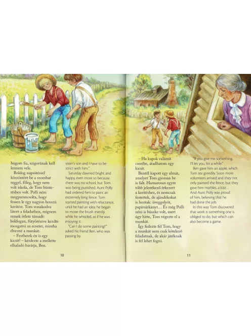 Klasszikusok magyarul-angolul: Tom Sawyer kalandjai