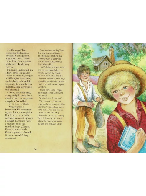 Klasszikusok magyarul-angolul: Tom Sawyer kalandjai