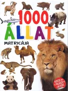 1000 állat matricája - Fehér