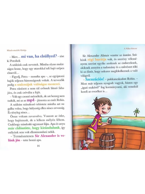 Mindentudók klubja 4. - A Nílus kincse