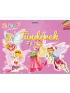 Színező matricákkal - Tündérek