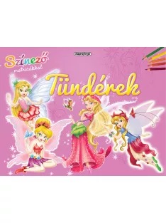 Színező matricákkal - Tündérek