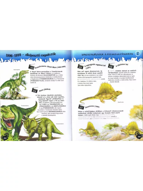500 érdekesség a dinoszauruszokról