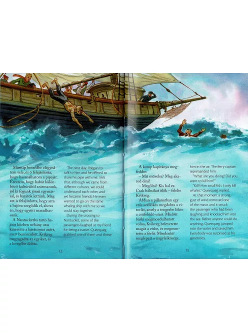Klasszikusok magyarul-angolul: Moby Dick