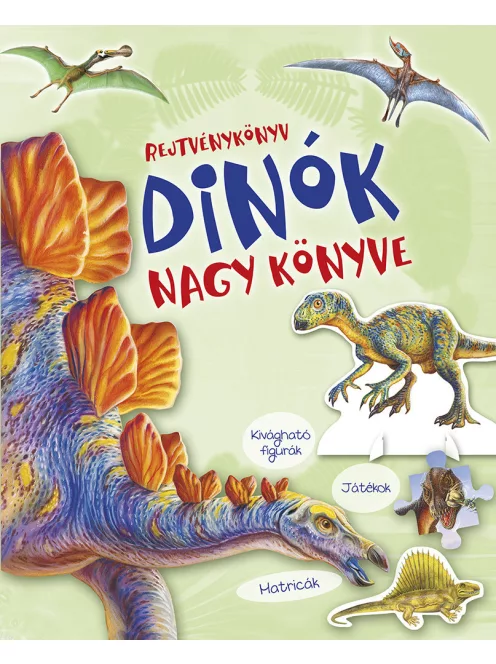 Rejtvénykönyv - Dinók nagy könyve