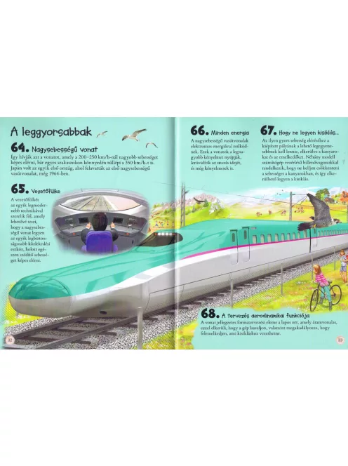 101 dolog, amit jó, ha tudsz a vonatokról