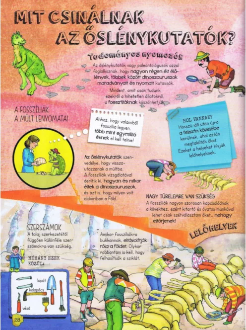 Szórakoztató tudomány - A dinoszauruszok élete