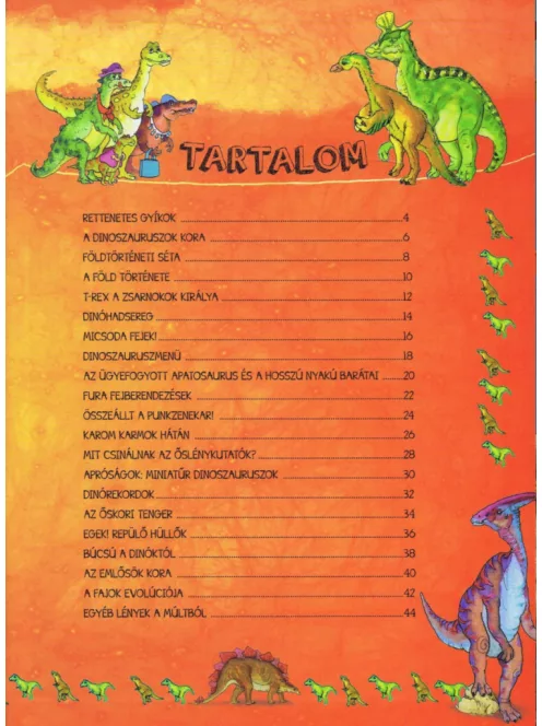 Szórakoztató tudomány - A dinoszauruszok élete