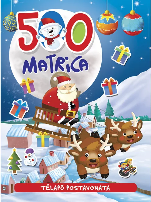 Télapó postavonata (500 matricával)