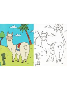 Kicsik színezője - Lámák