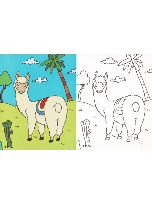 Kicsik színezője - Lámák