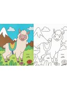 Kicsik színezője - Lámák