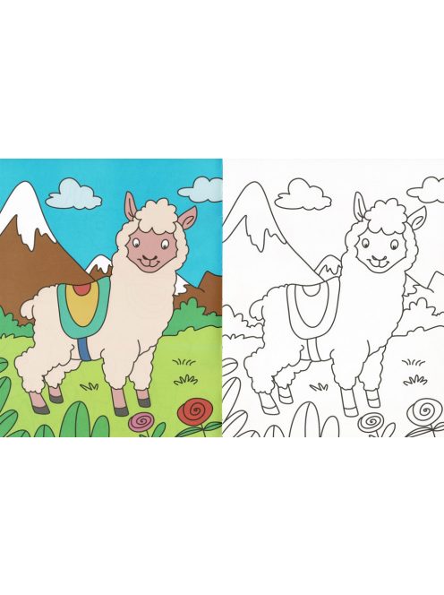 Kicsik színezője - Lámák