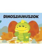 Pancsolókönyv szivaccsal - Dinoszaurusz